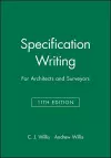 Specification Writing cover