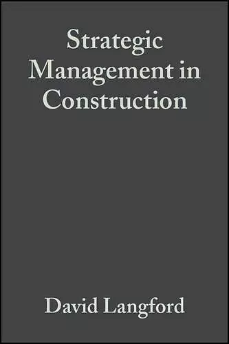 Strategic Management in Construction cover