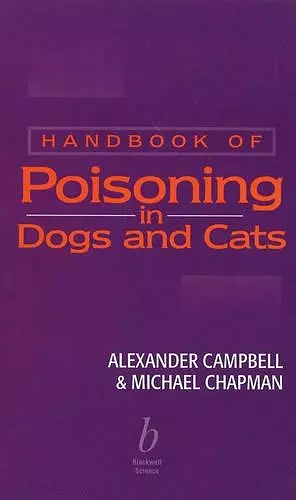 Handbook of Poisoning in Dogs and Cats cover
