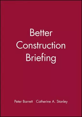 Better Construction Briefing cover