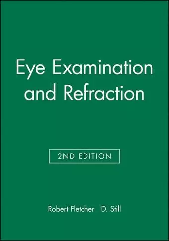 Eye Examination and Refraction cover