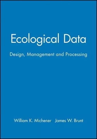 Ecological Data cover