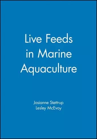 Live Feeds in Marine Aquaculture cover