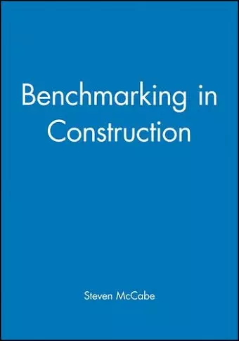 Benchmarking in Construction cover