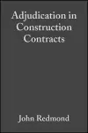 Adjudication in Construction Contracts cover