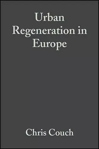 Urban Regeneration in Europe cover