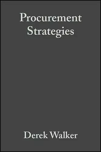 Procurement Strategies cover