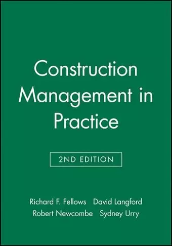 Construction Management in Practice cover