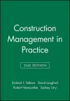 Construction Management in Practice cover