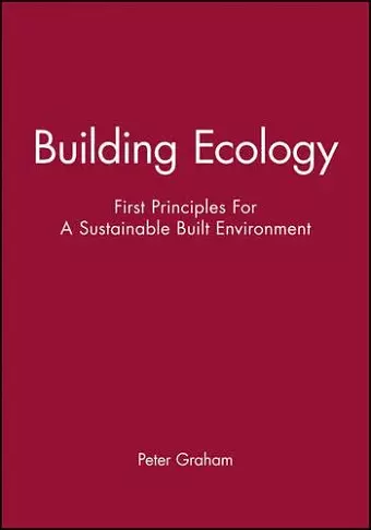 Building Ecology cover