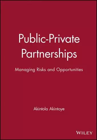 Public-Private Partnerships cover