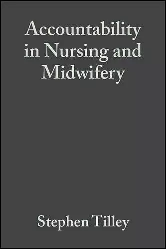 Accountability in Nursing and Midwifery cover