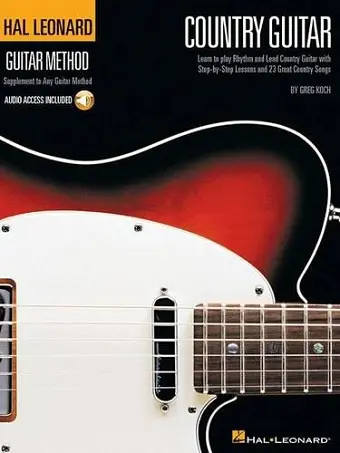 Hal Leonard Country Guitar Method cover