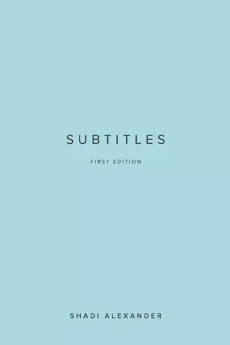 Subtitles cover