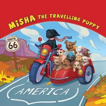 Misha the Travelling Puppy America cover
