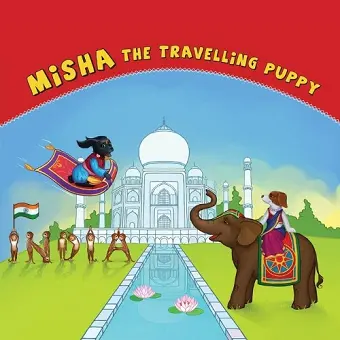 Misha the Travelling Puppy India cover