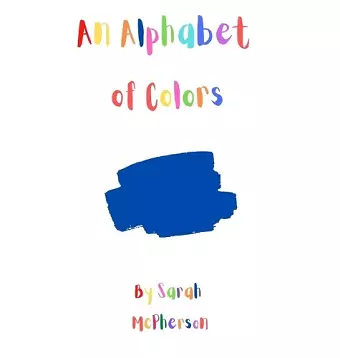 An Alphabet of colors cover