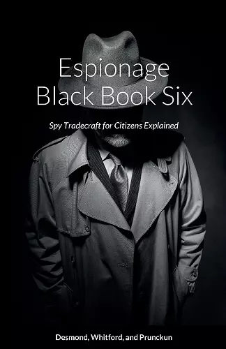 Espionage Black Book Six cover