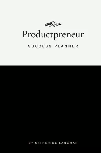 Productpreneur Success Planner cover