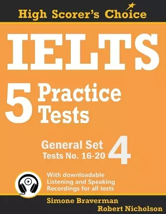 IELTS 5 Practice Tests, General Set 4 cover