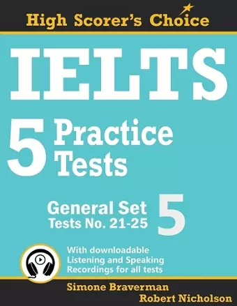 IELTS 5 Practice Tests, General Set 5 cover