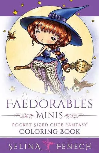 Faedorables Minis - Pocket Sized Cute Fantasy Coloring Book cover