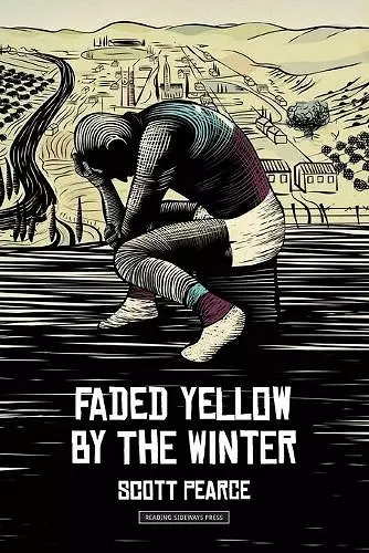 faded yellow by the winter cover