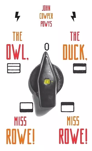 The Owl, the Duck, and - Miss Rowe! Miss Rowe! cover