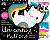 Unicorns and Kittens- Sticker by Number cover