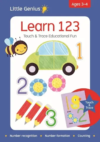 Little Genius Giant Flash Card 123 - New Box cover