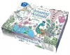 Colour Your Own Amazing Animals Book + Puzzle cover