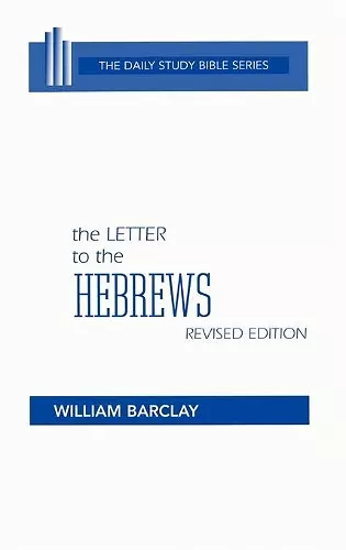 The Letter to the Hebrews cover