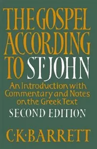 The Gospel according to St. John, Second Edition cover