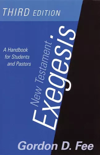 New Testament Exegesis, Third Edition cover