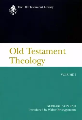 Old Testament Theology, Volume I cover