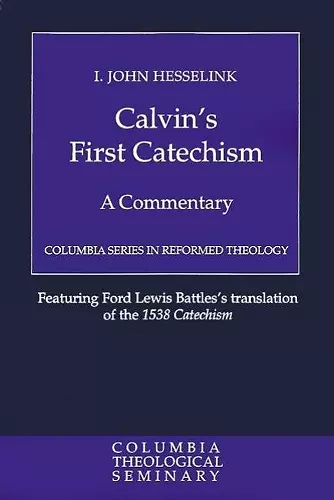 Calvin's First Catechism cover