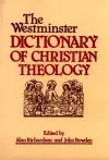 The Westminster Dictionary of Christian Theology cover