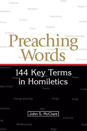 Preaching Words cover