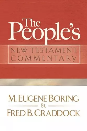 The People's New Testament Commentary cover