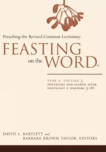 Feasting on the Word cover