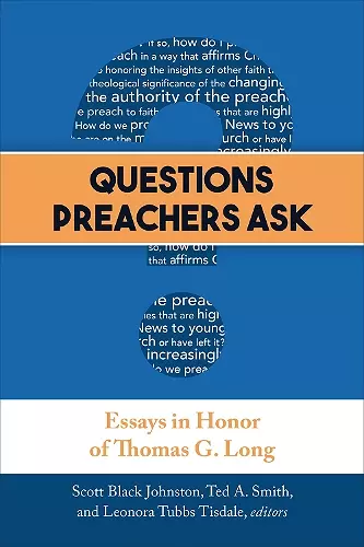 Questions Preachers Ask cover