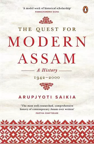 The Quest for Modern Assam cover