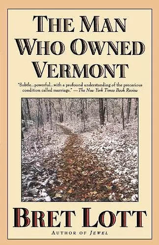 The Man Who Owned Vermont cover