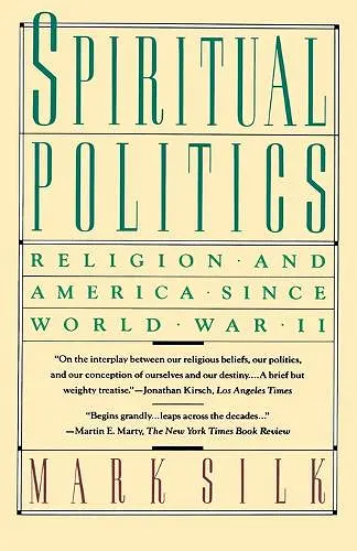 Spiritual Politics cover