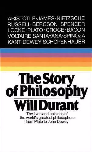 The Story of Philosophy cover