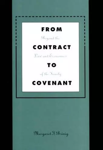 From Contract to Covenant cover