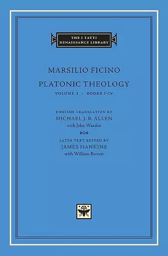 Platonic Theology cover