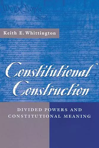 Constitutional Construction cover