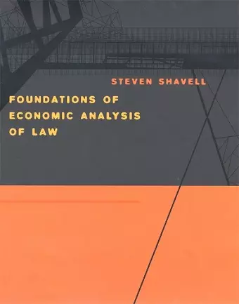 Foundations of Economic Analysis of Law cover