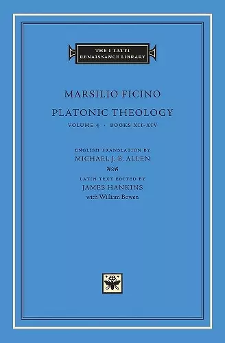 Platonic Theology cover